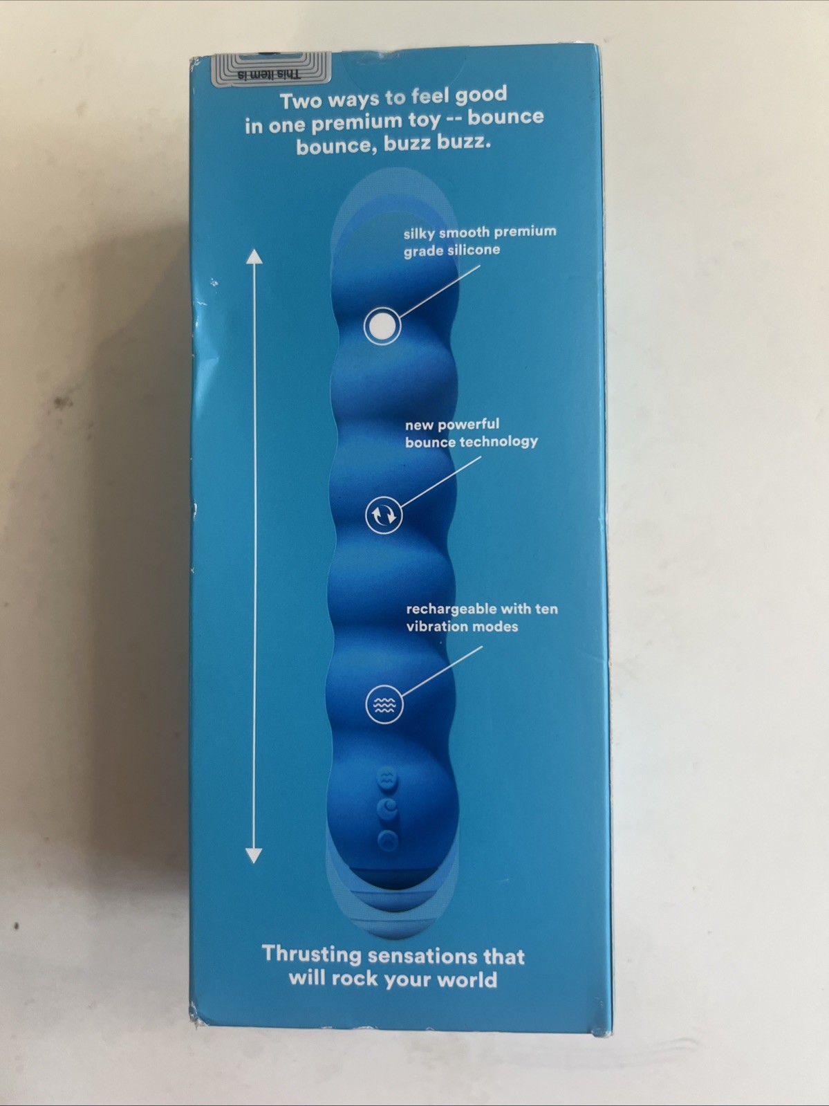 Hello Cake Bounce Vibe Vibrating and Bouncing Personal Massager Ships Discreetly