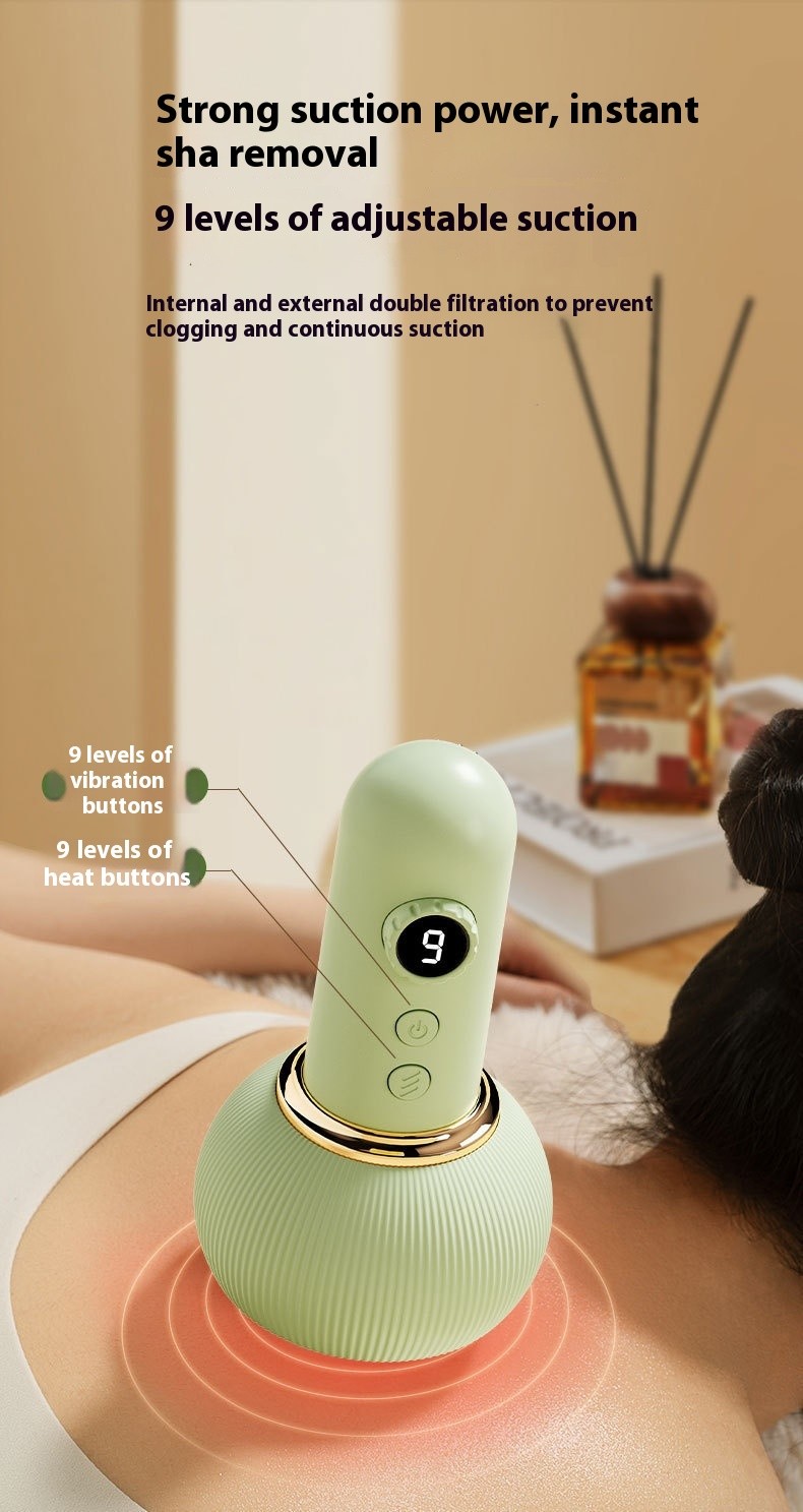 Universal For Entire Body Electric Meridian Brush Gua Sha Scraping Massage Tools
