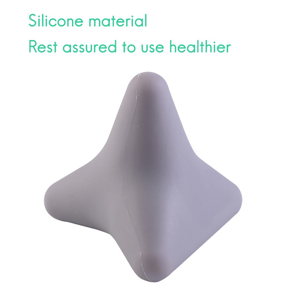 Silicon Massage Cone Solid Psoas Muscle Release Back Neck Scapula Foot4684