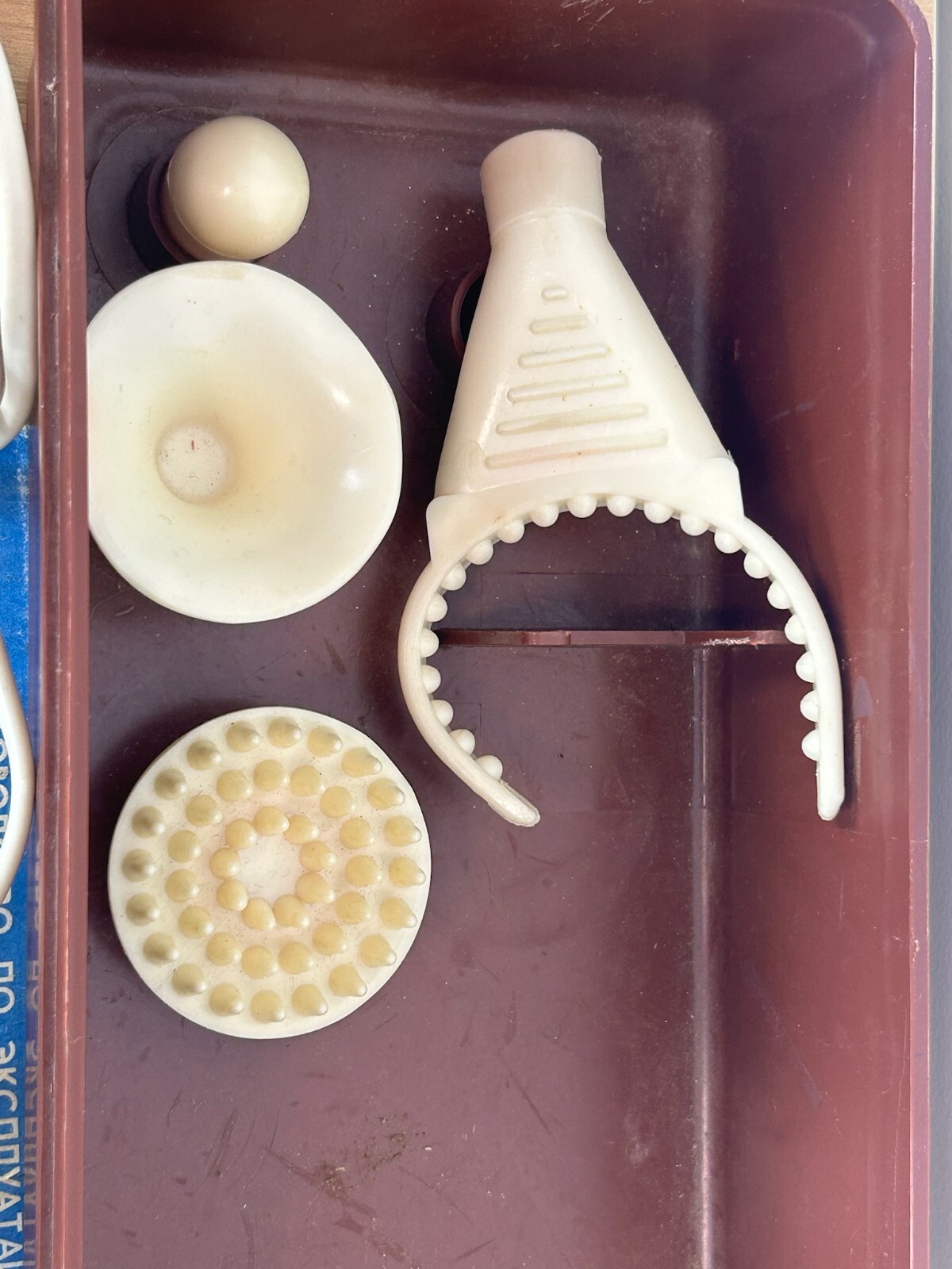 Vintage Soviet Electro Vibro Massager Therapy Device Pulsar EMR 2