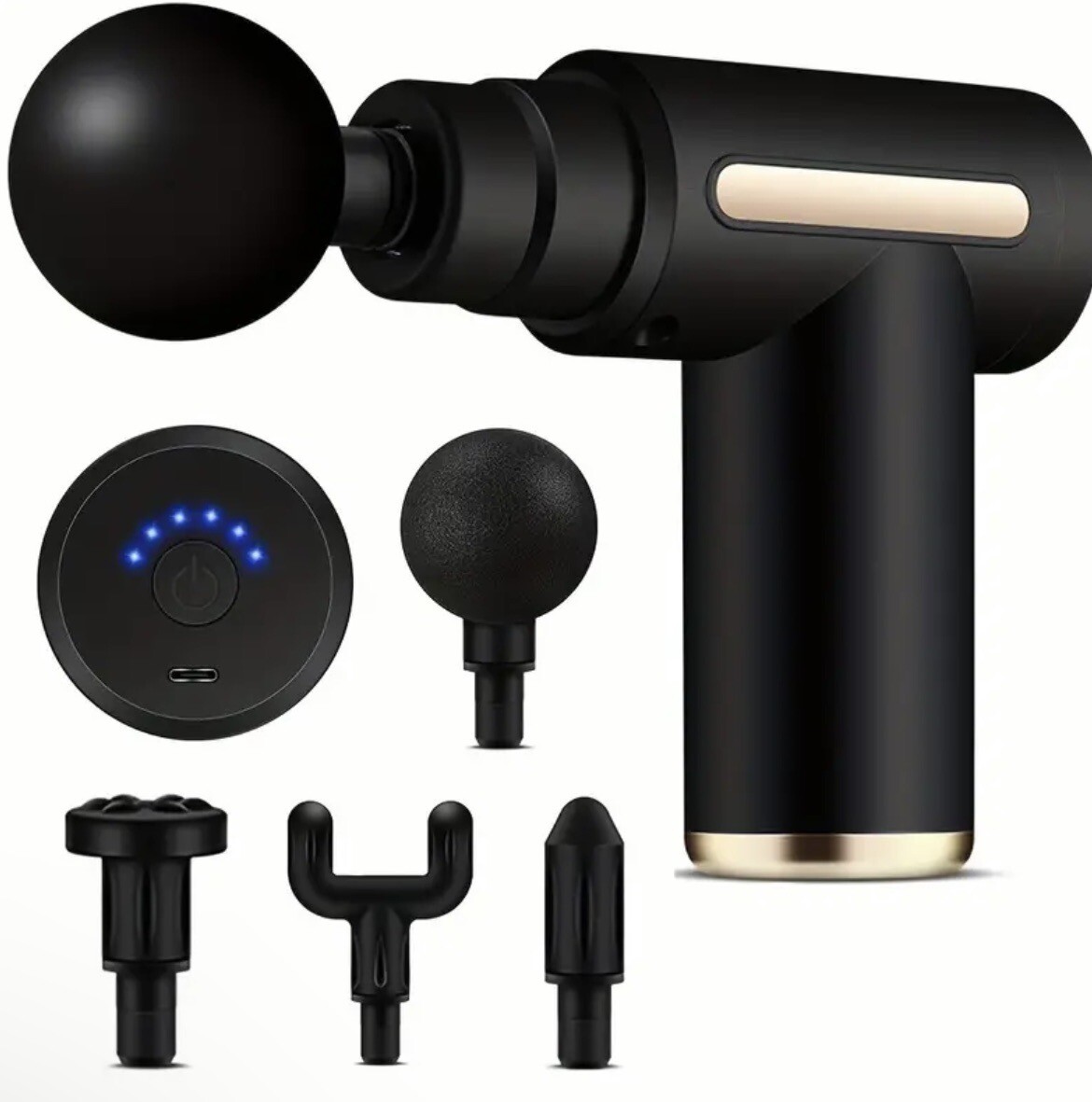 Deep Tissue Massage Gun Percussion Muscle Massager 6 Speed Portable