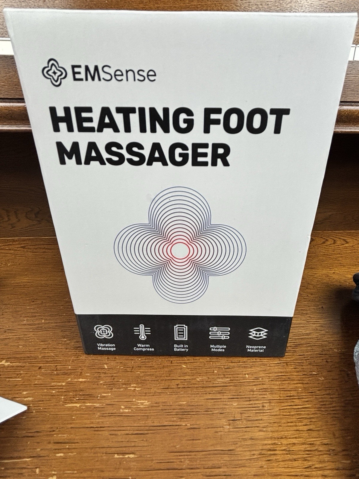 EMSense Pulsating Heat Foot & Nerve Relaxing Neuropathy Massager Therapy – New
