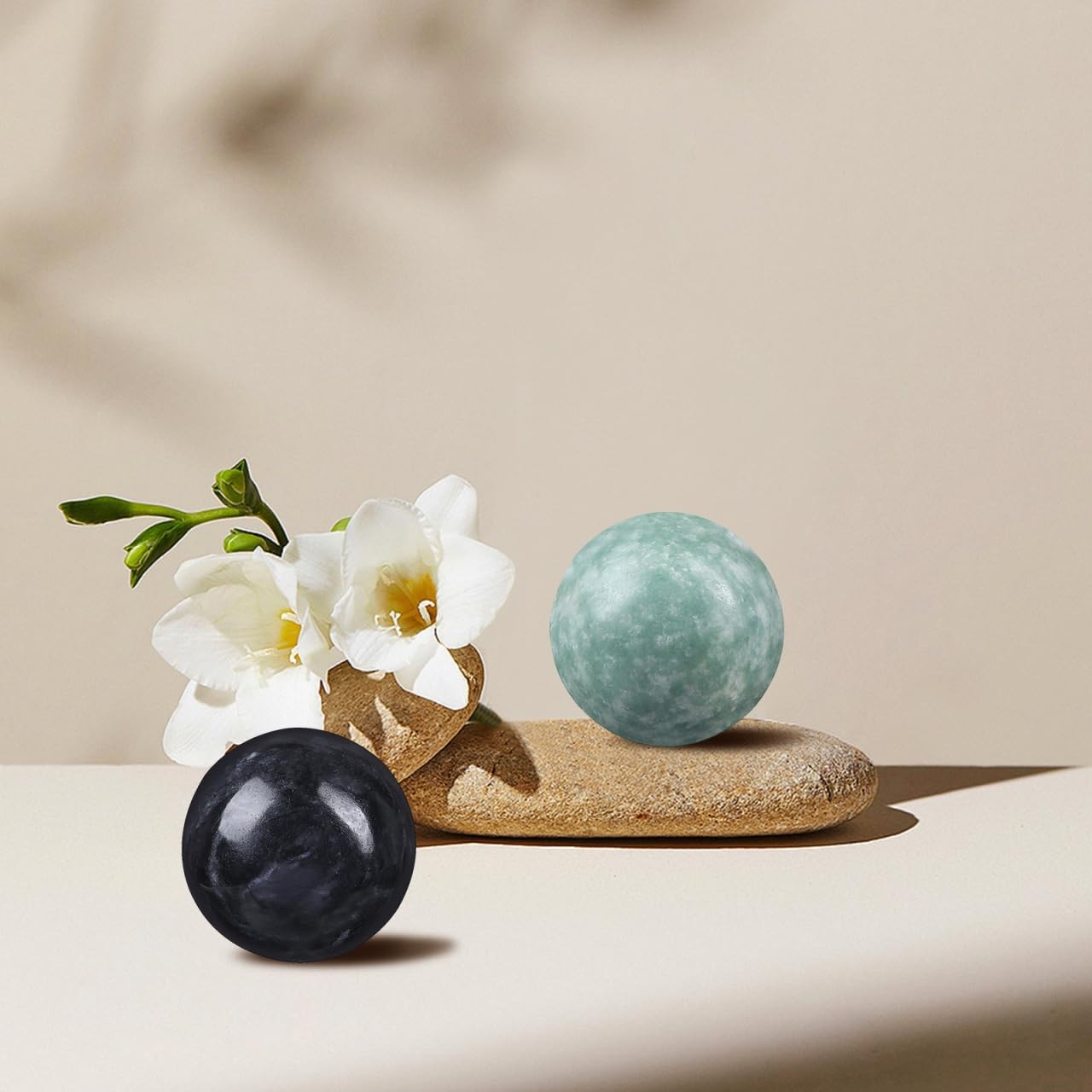 4Pcs Solid Baoding Balls Chinese Exercise Massage Balls Marble Stone Massage …