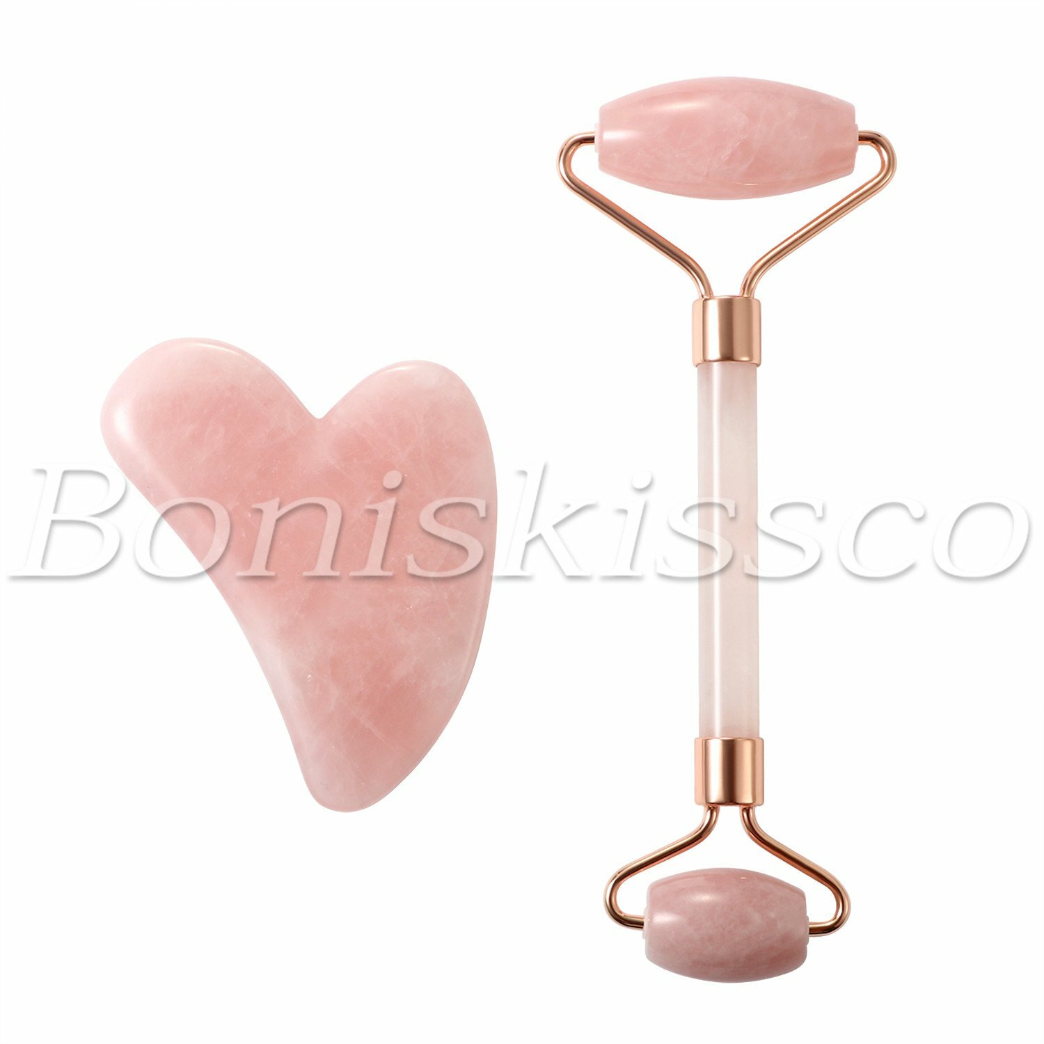 Natural Jade Guasha Facial Massage Jade Roller Face Body Massager Beauty Tools