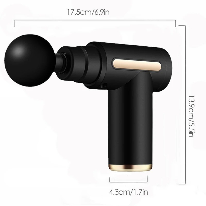 6 speeds Massage Gun Percussion Massager Deep Tissue Muscle Vibrating Relax