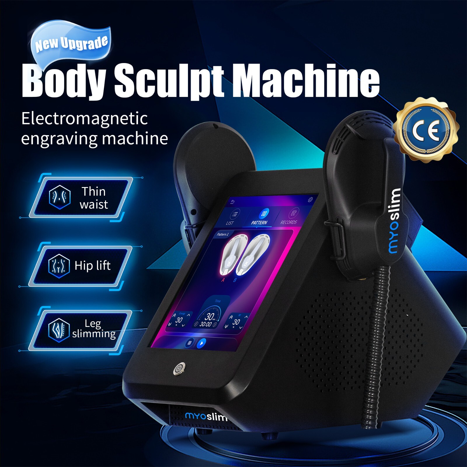 2025 myoslim New Body Shaping Massage Fat Removal Body Sculpt Salon Machine