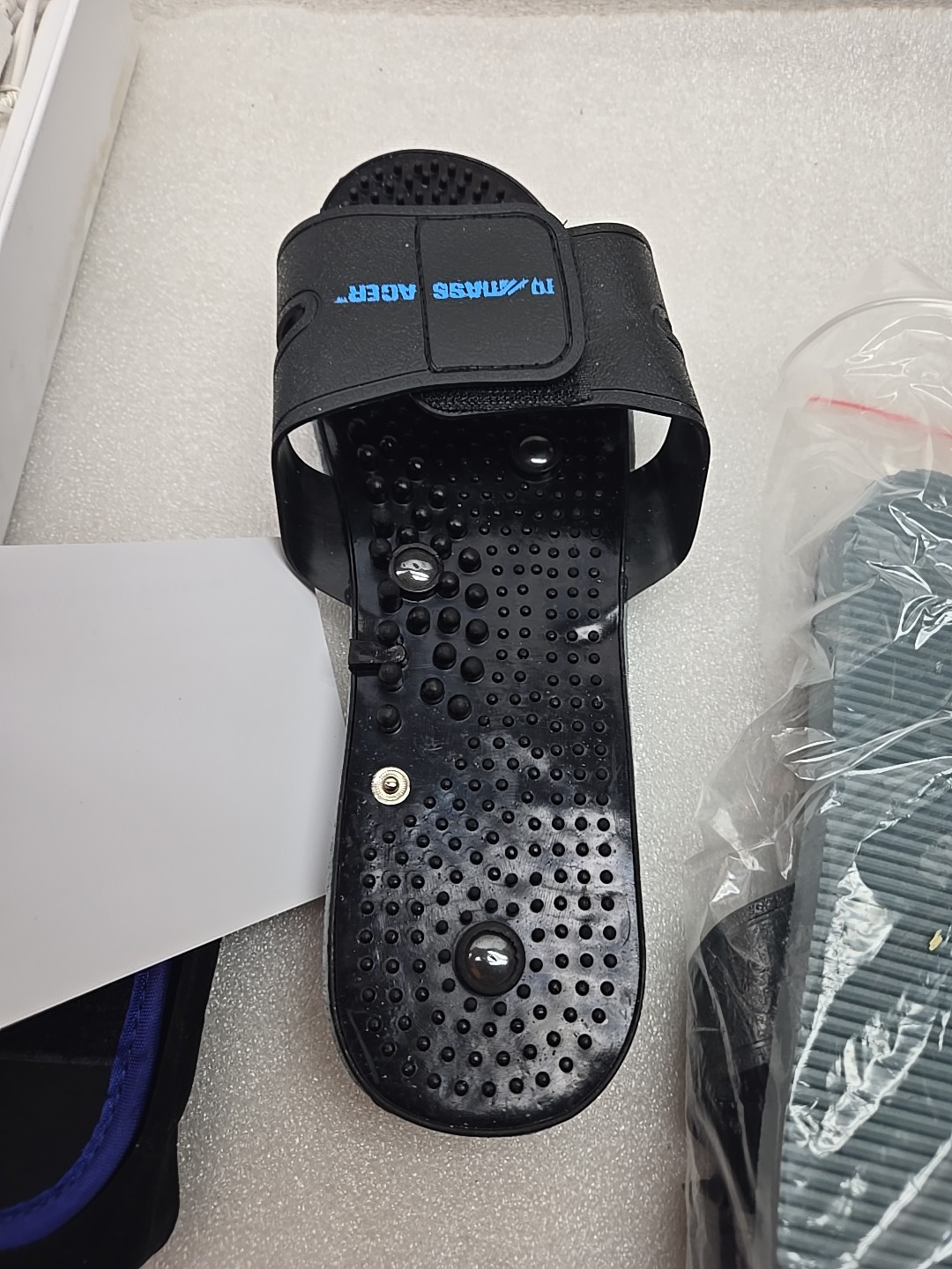 IQ Technologies Pro V Massager TENS & EMS Pain Relief With Belt And Slippers
