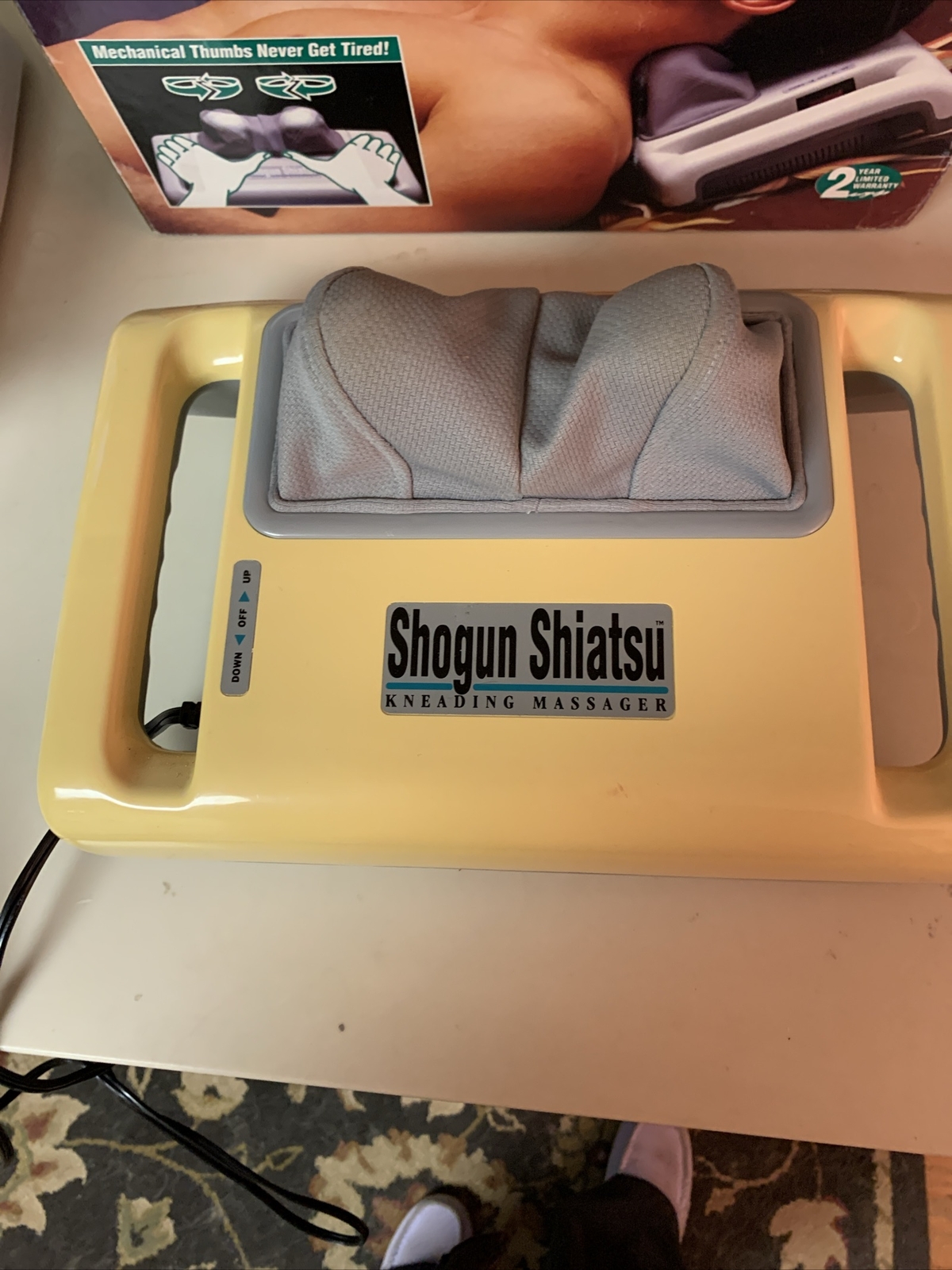Shogun Shiatsu Kneading Massager Tested