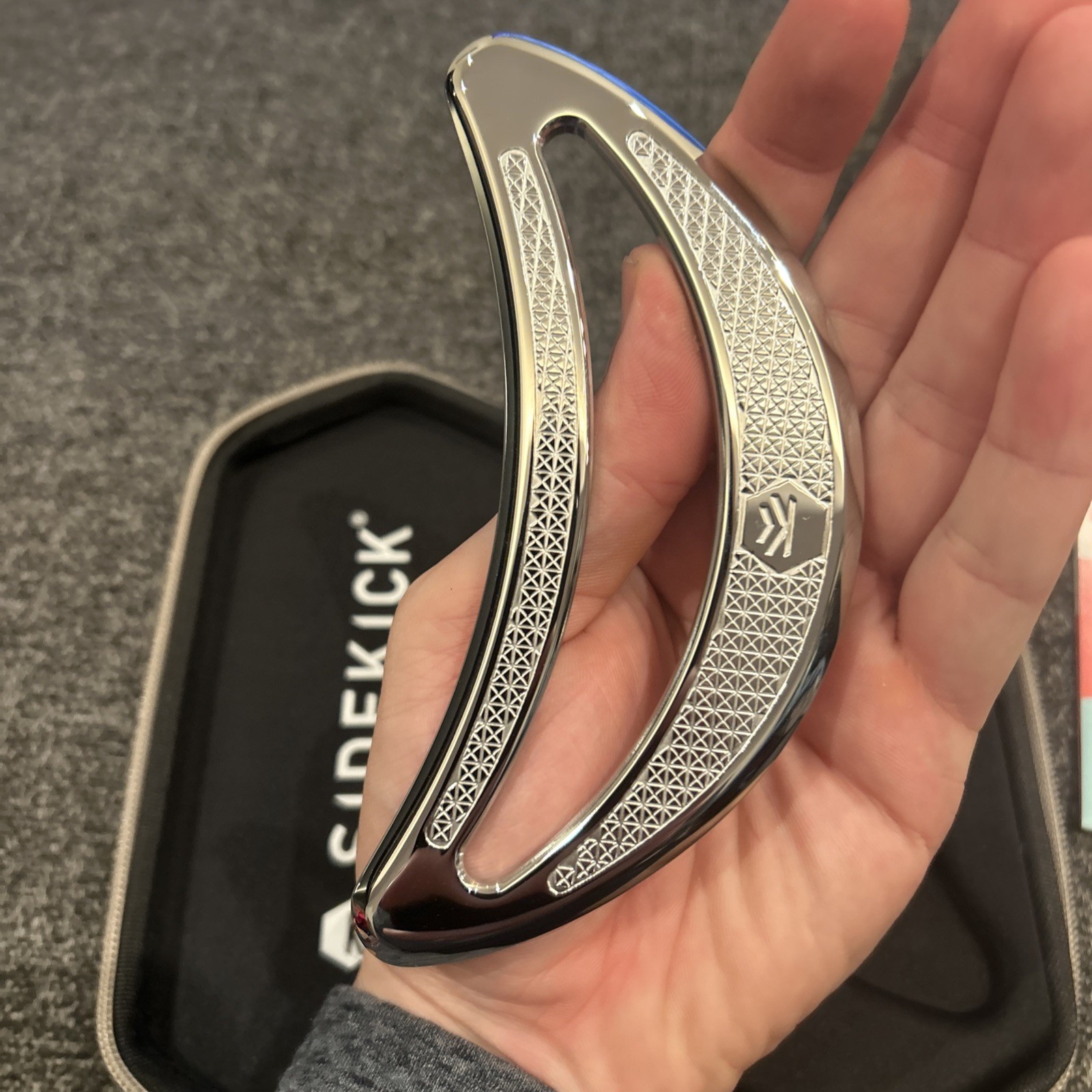 Sidekick Eclipse Muscle Scraper – Stainless Steel Gua Sha Tool