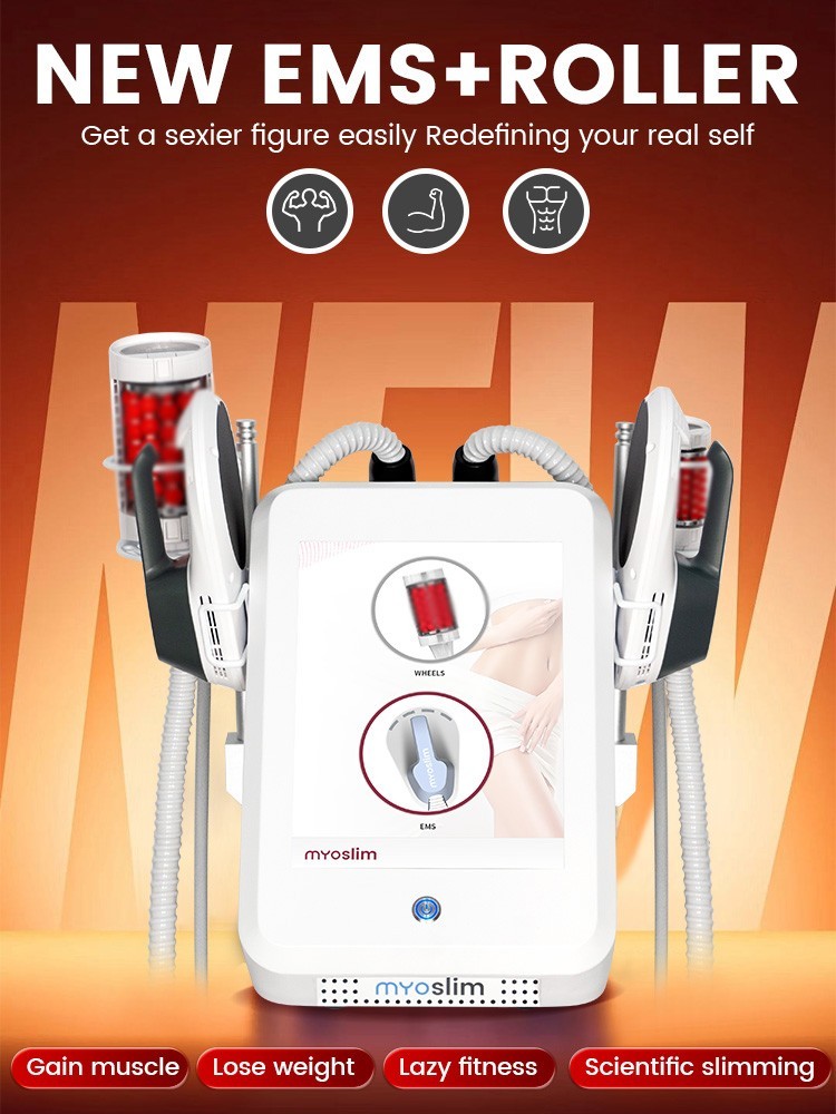 Professional 4 Handles Inner Ball Roller Body Massage Shaping Sculpt Machine