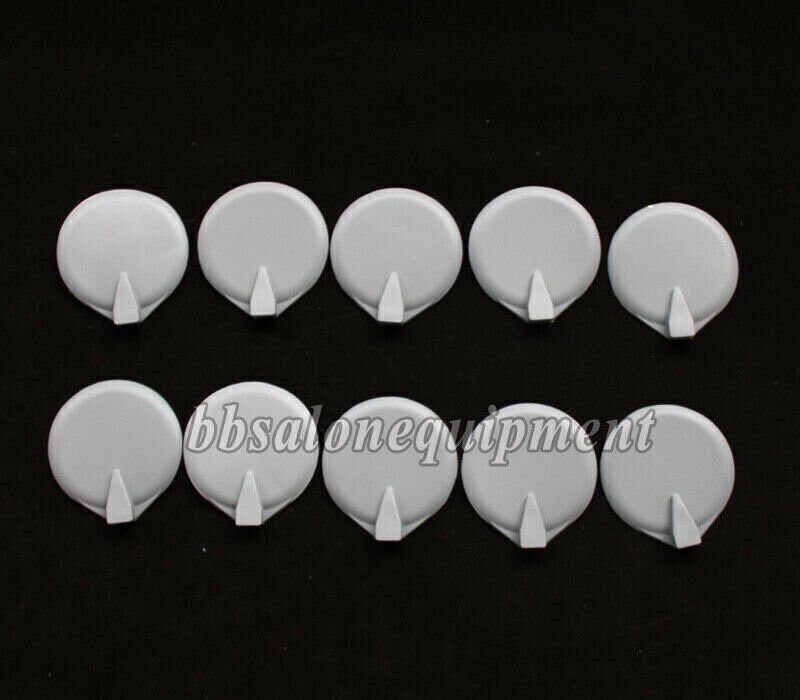 10PCS 6.5cm Rubber Reusable Electrode Pads Replace Pads For Microcurrent Machine
