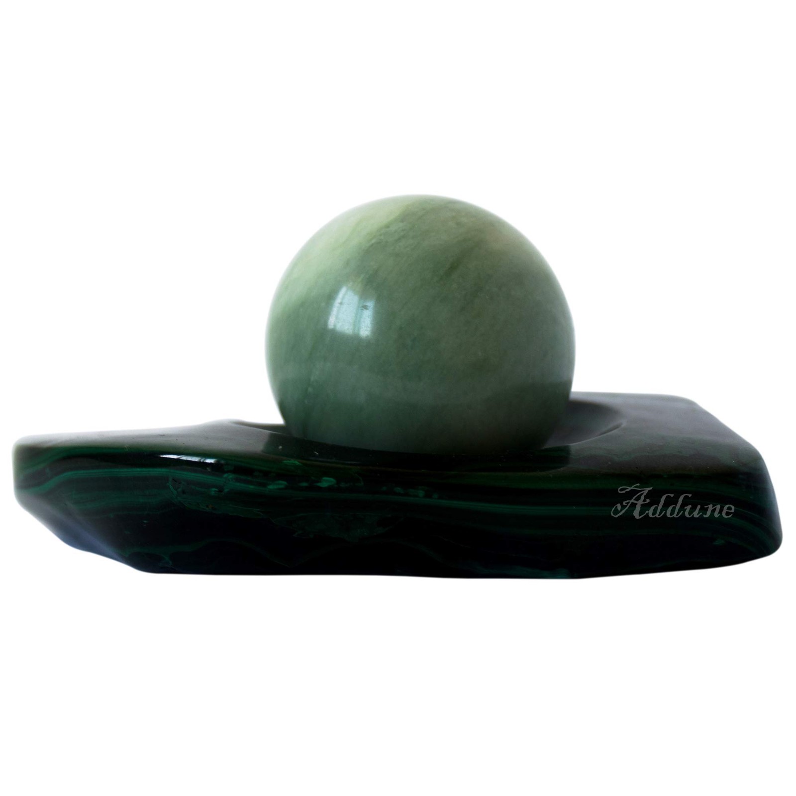 Addune Dark Green Baoding Balls Marble Chinese Health Exercise Massage Balls …