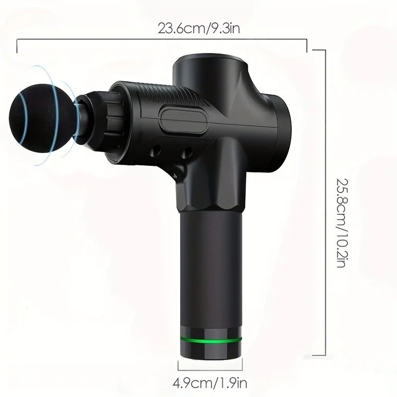 6 speeds Massage Gun Percussion Massager Deep Tissue Muscle Vibrating Relax