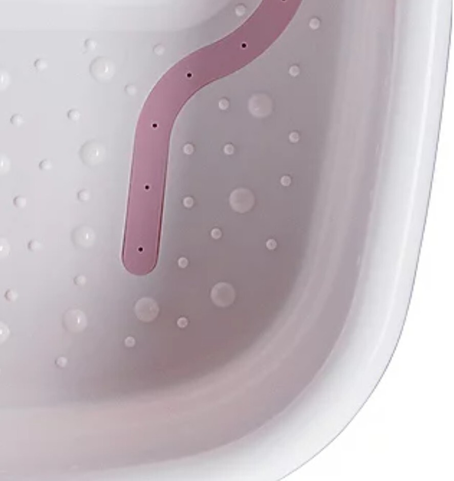 Deluxe Hydro Therapy Foot Spa Bath Massager Portable Pedicure Hot Soaker Tub NEW