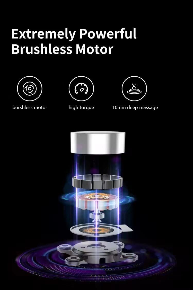 beoka pro6专业按摩枪手持打击按摩器适用于运动员止痛恢复，免运费