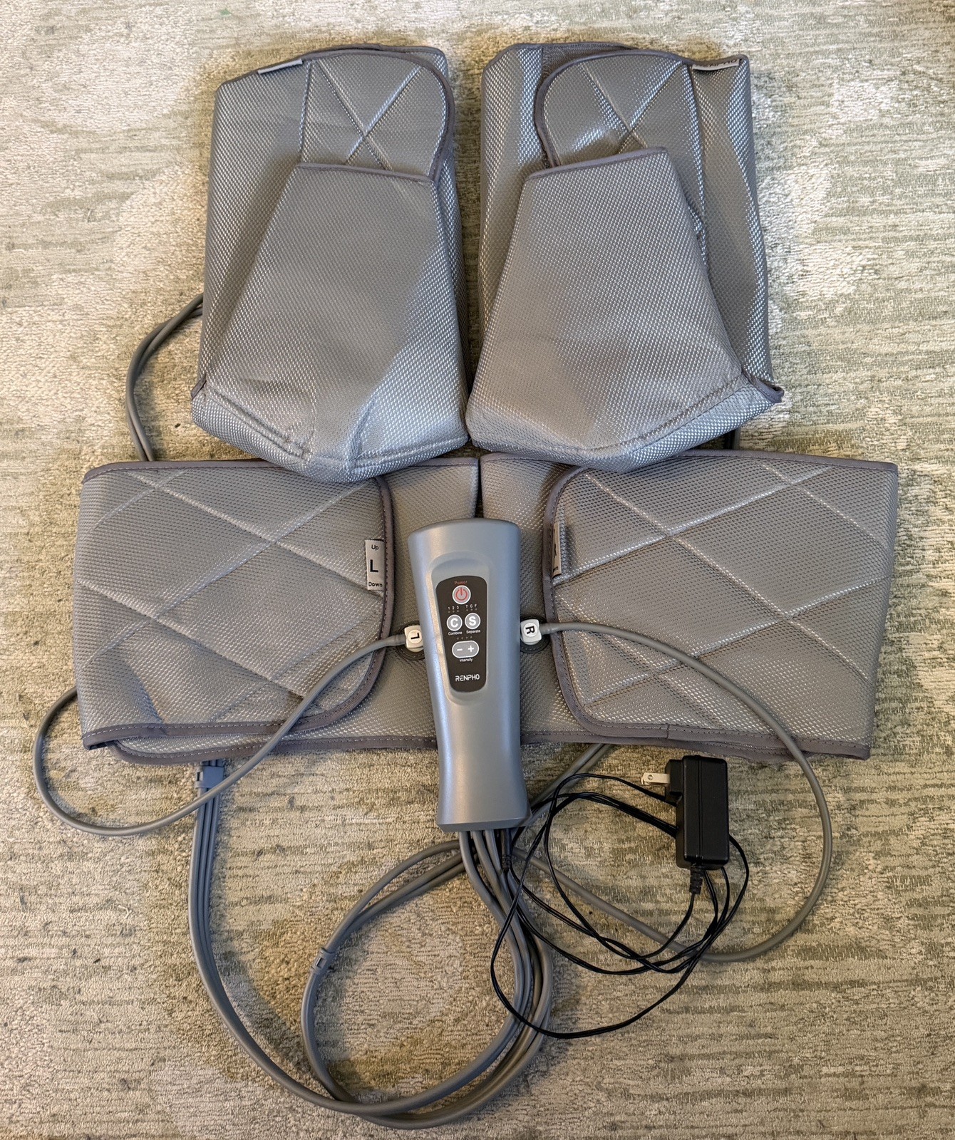 Rentho Leg Massager Air Compression Circulation Leg Massager