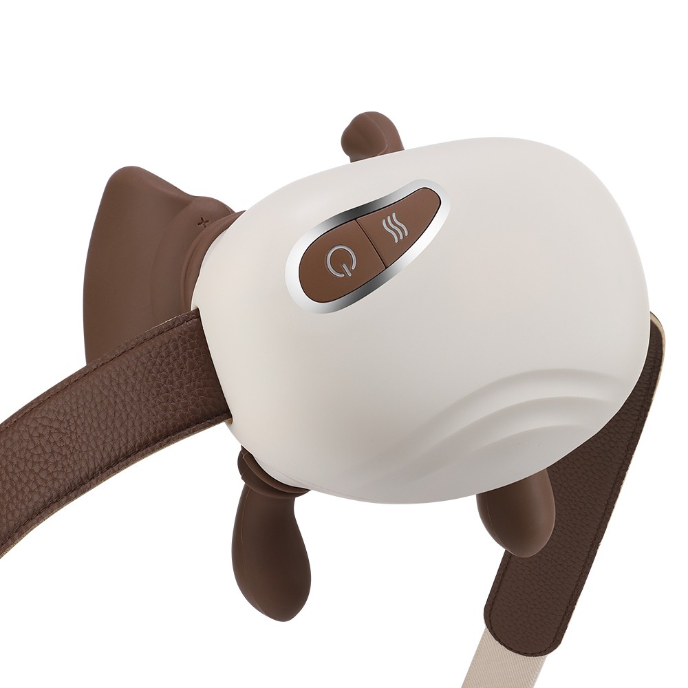 Shiatsu Neck and Shoulder Massager with Heat Deep Tissue 4D Kneading Pain Relief