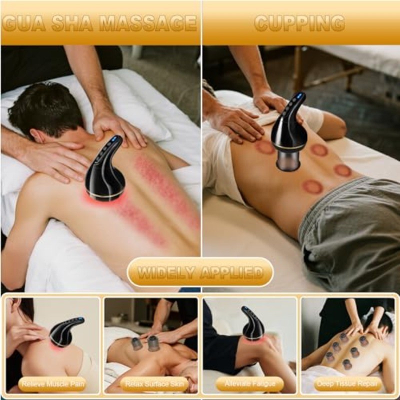 2025 Upgrade 8-in-1 Cupping Kit for Massage TherapyTOP.1 Germany Control System-