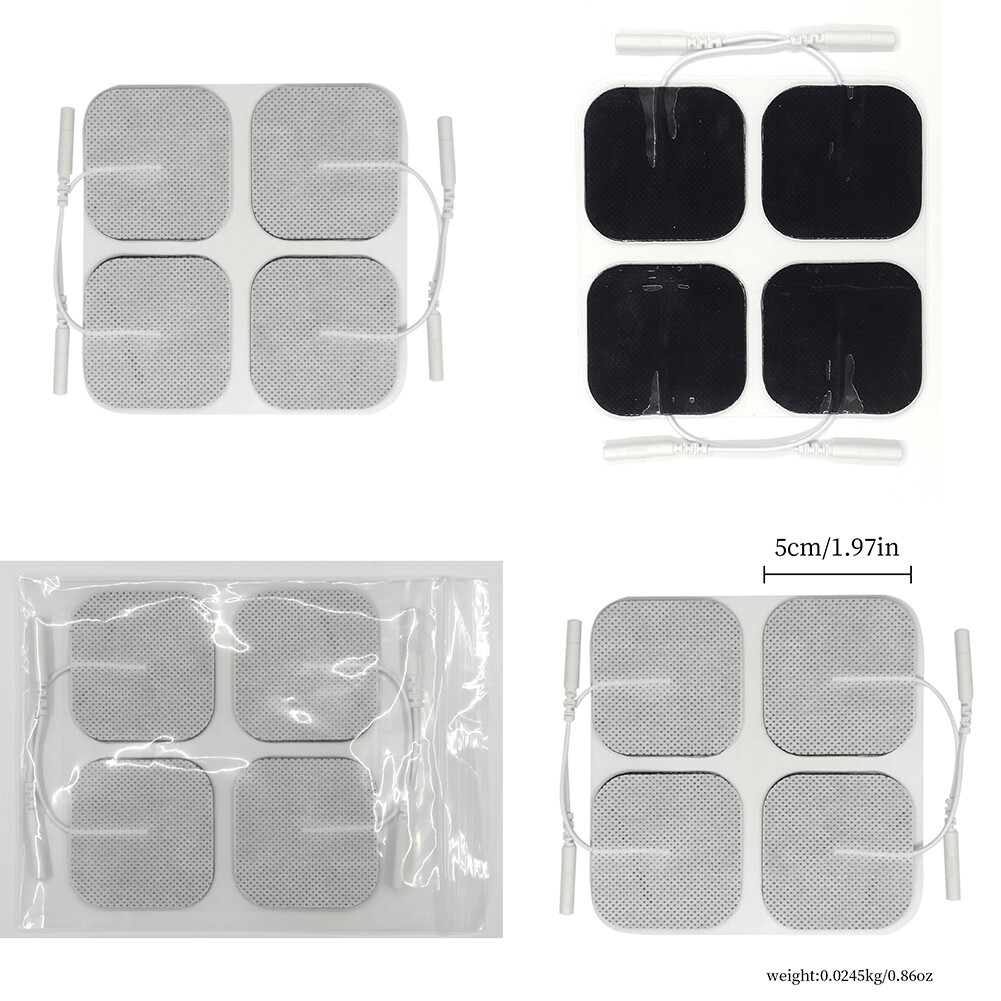US 60-120 Pc Electrode Patch Self Sticky Muscle Stimulator Non-Irritating Design