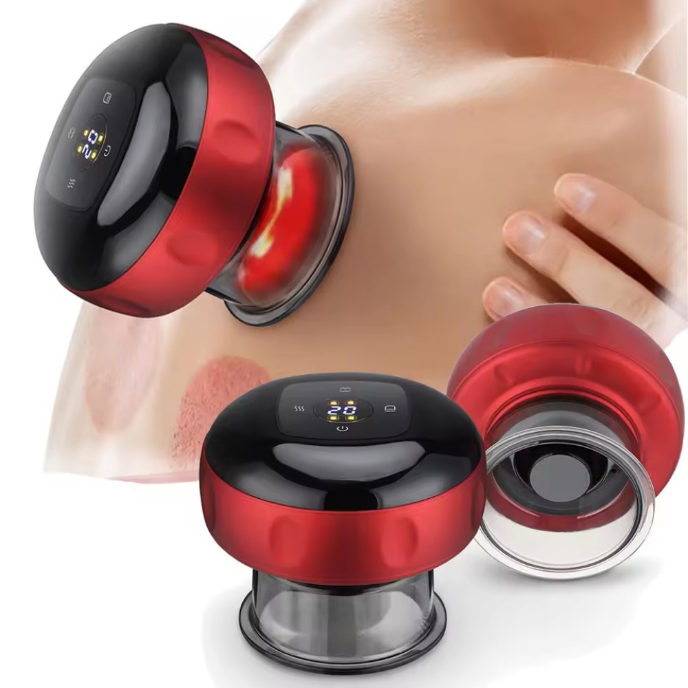 Smart Electric Cupping Massage Suction Vacuum Scraping Therapy Machine Slimming