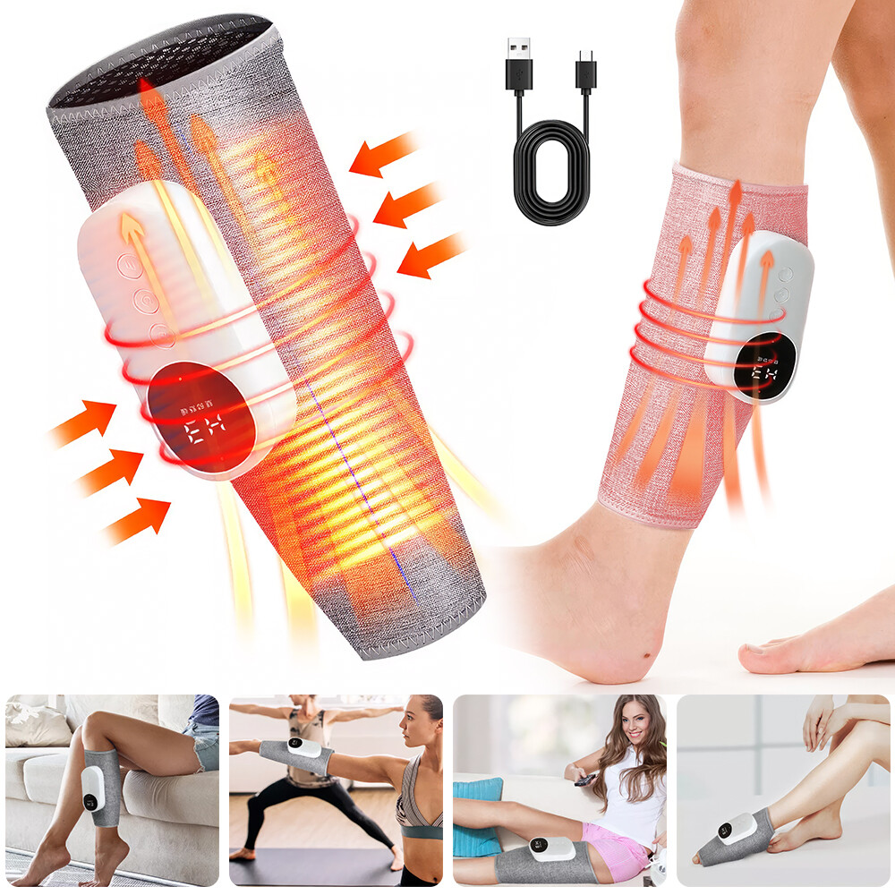 Leg & Foot Massager, Air Compression Leg Massager for Circulation & Pain Relief