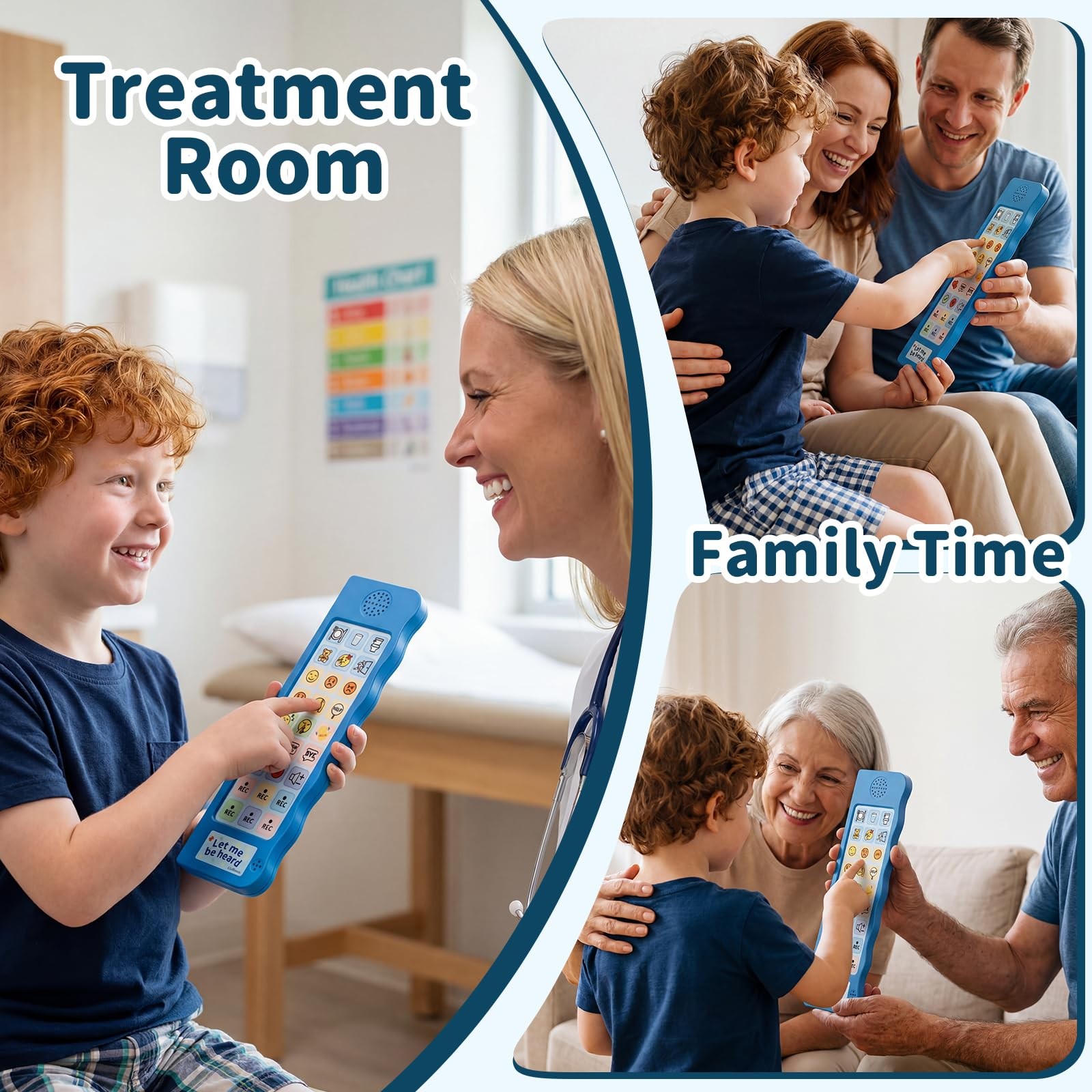 AAC Device for Autism, Sensory Toys for Autistic Kids Ages 3-7