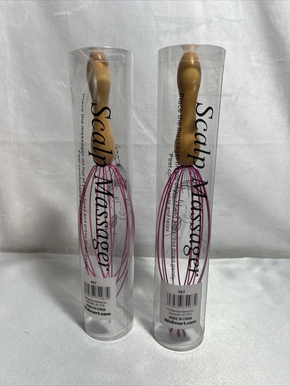 Scalp Massager Head and Scalp Massager – Pink New Christmas Gift