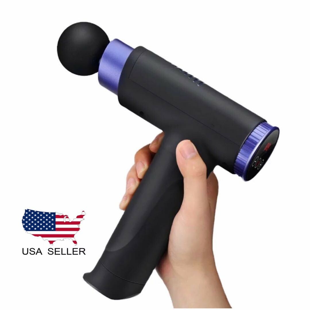 22 Speed LCD Massage Gun Deep Tissue Percussion Massager Muscle Vibrating Relax