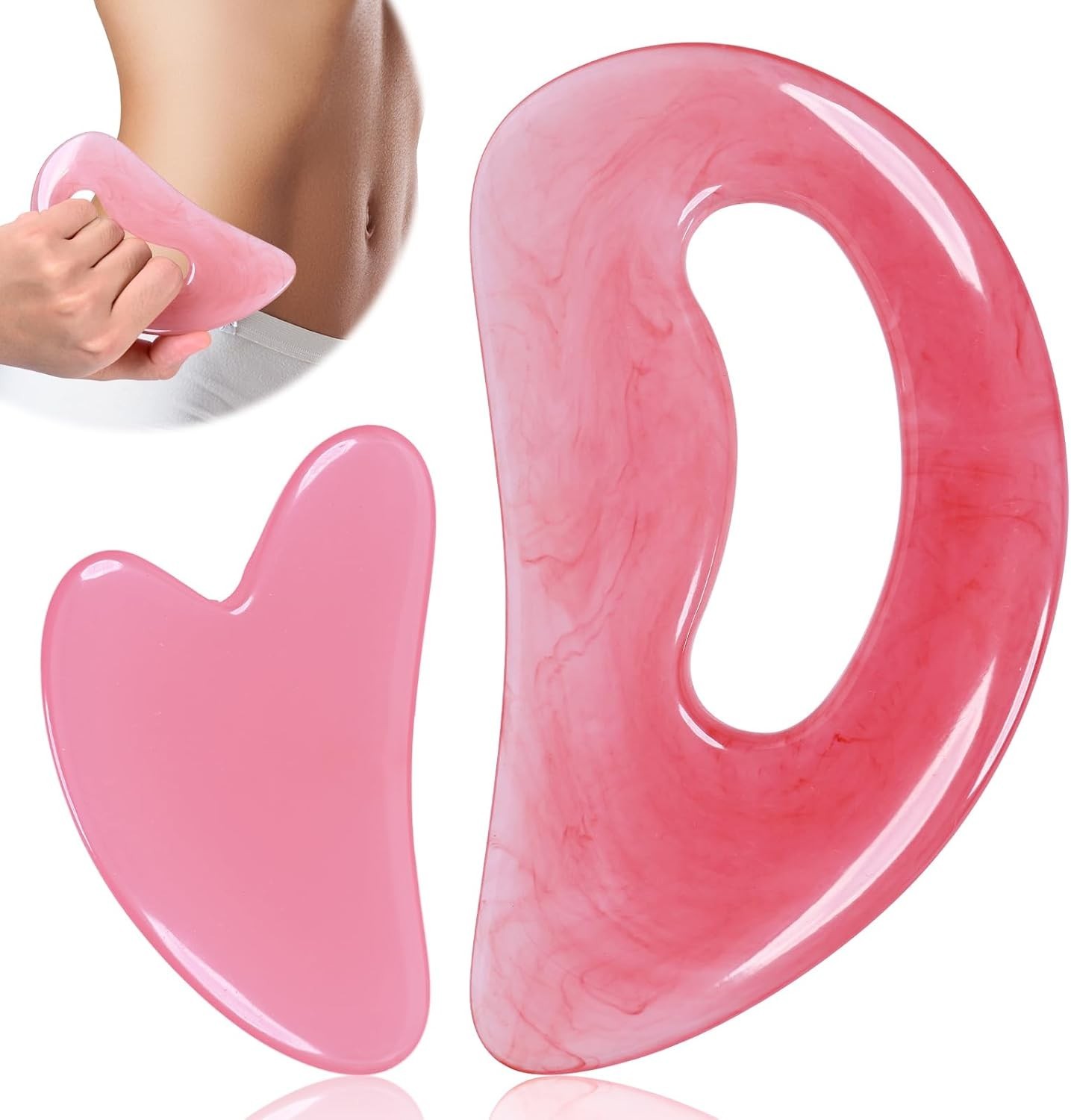 Body Gua Sha Tool Cellulite Guasha Tool for Body Body Massage Tools Natural R…