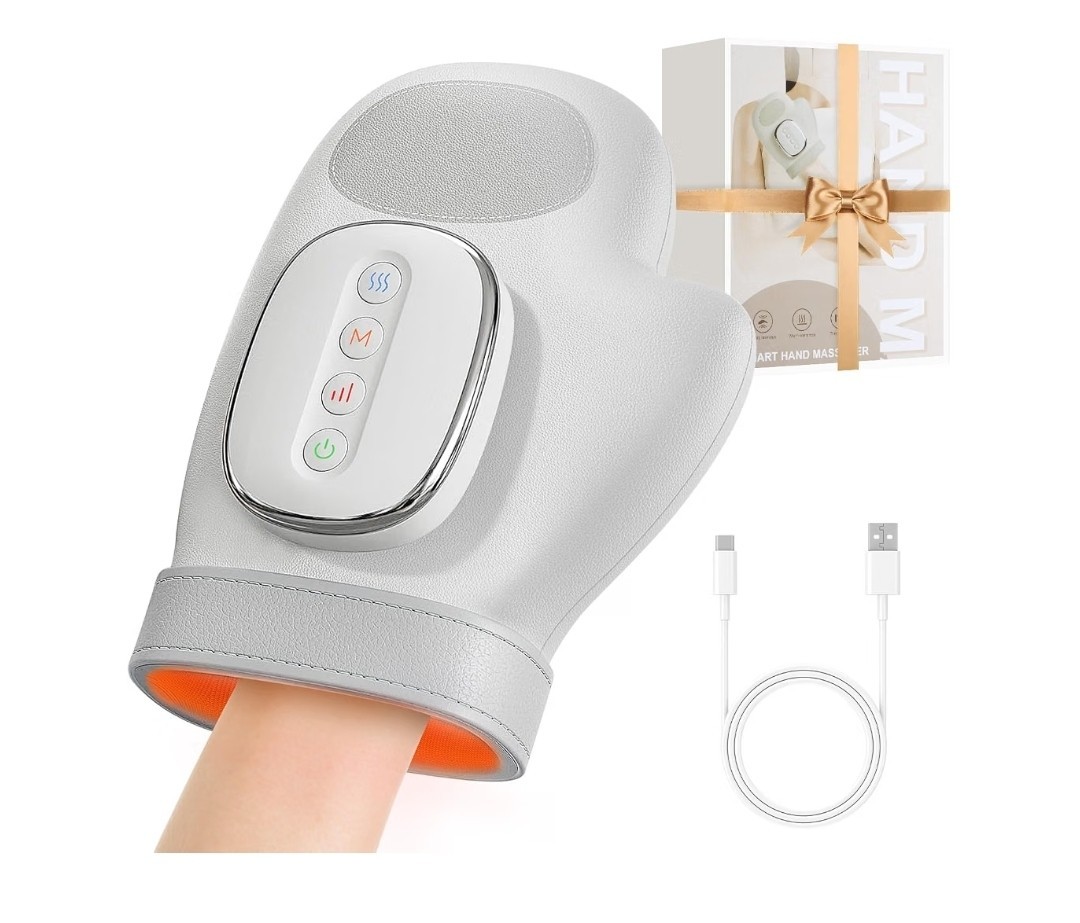 Hand Massager with Heat and Compression Cordless for Arthritis and Carpal Tunnel