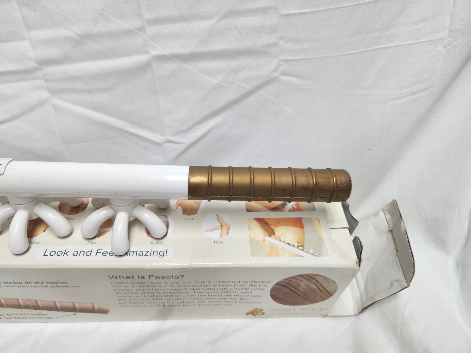Ashley Black Fascia Blaster 4 Claws Deep Massager Cellulite Reducing Tool