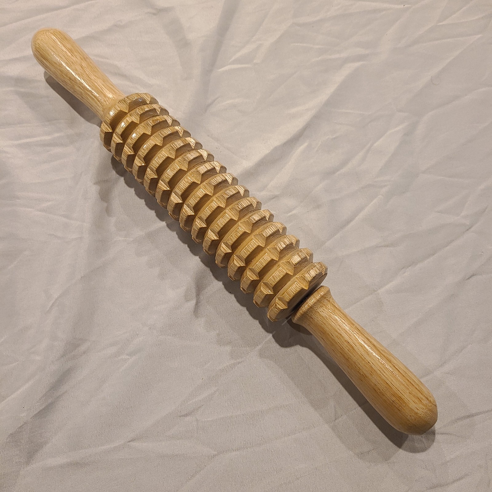 Set of 4 Wooden Massage Therapy Tools, Reflexology and Muscle Pain