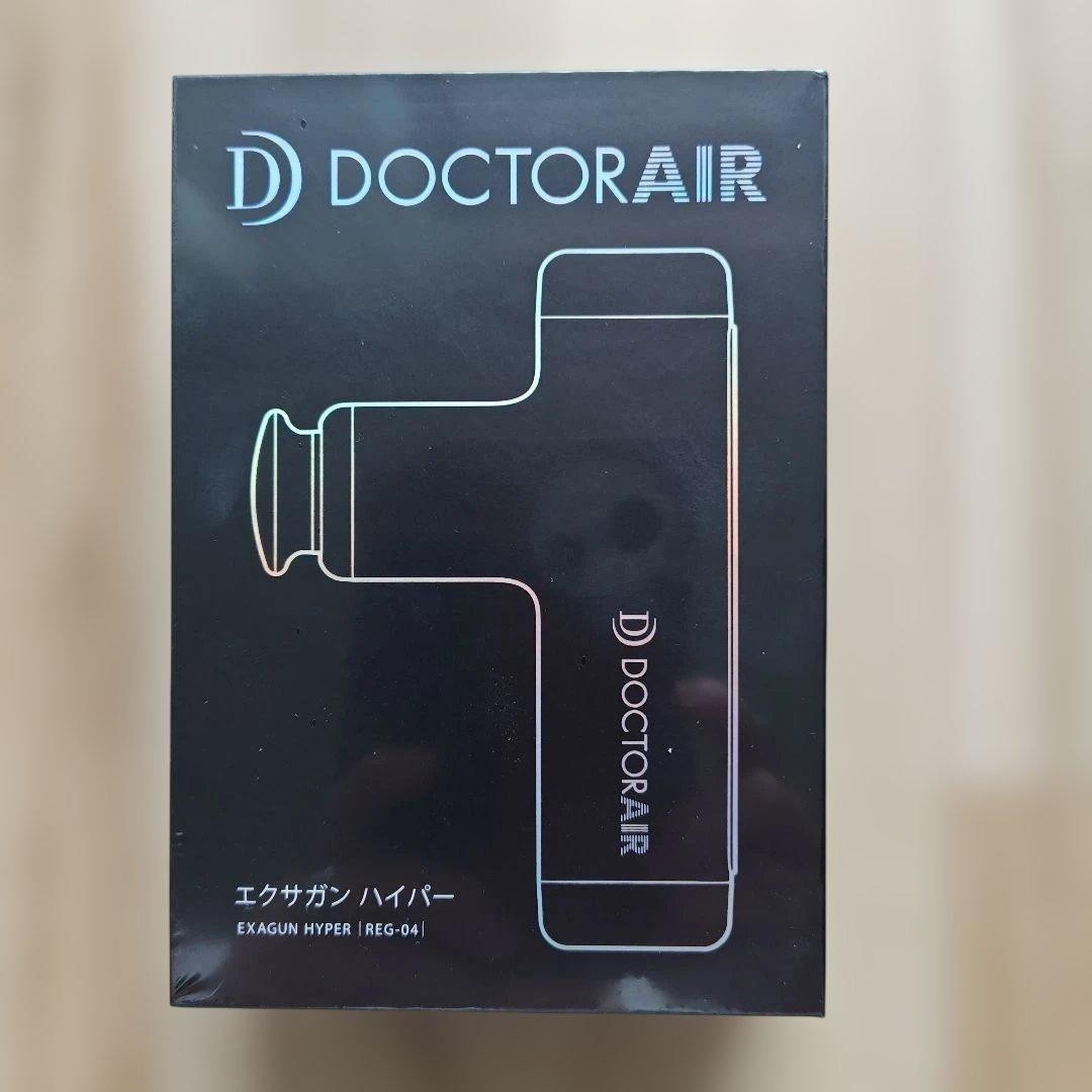 DOCTOR AIR Exagun Hyper REG-04 GD Gold Massage Gun Vibrating Rechargeable New