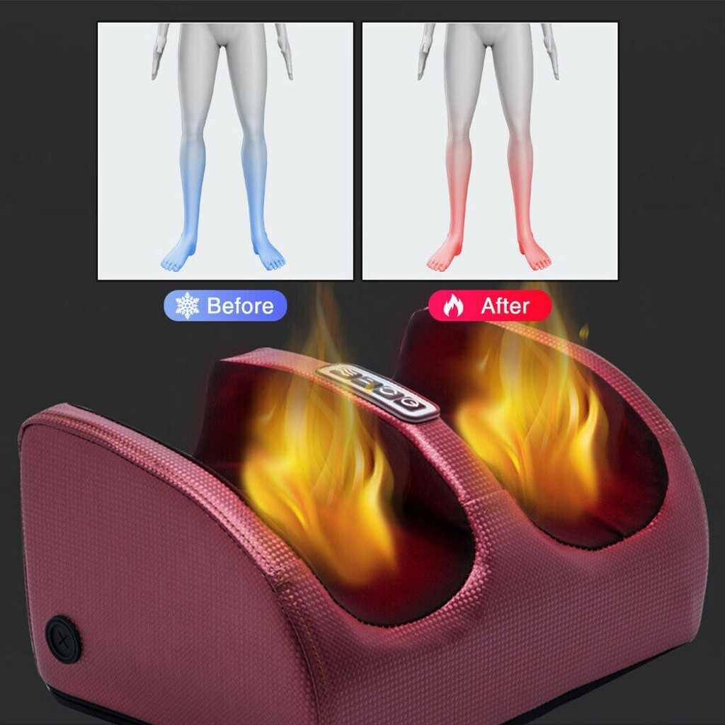 Foot Massager with Heat Deep Kneading Relief for Sore Feet Home Office Christmas