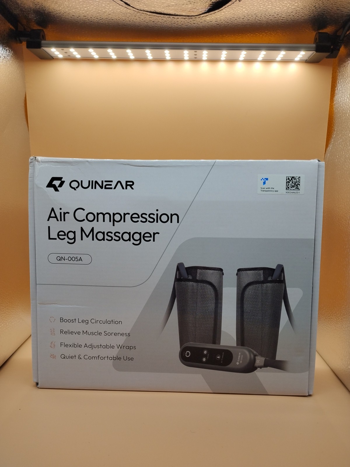 Quinear QN-005A Air Compression Therapy Device | Calf Arm Massage Works Great!!