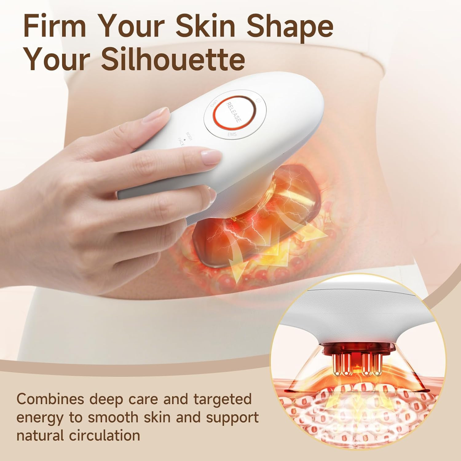 Professional Electric Body Shaping Instrument for Body Burn Fat Massage Device