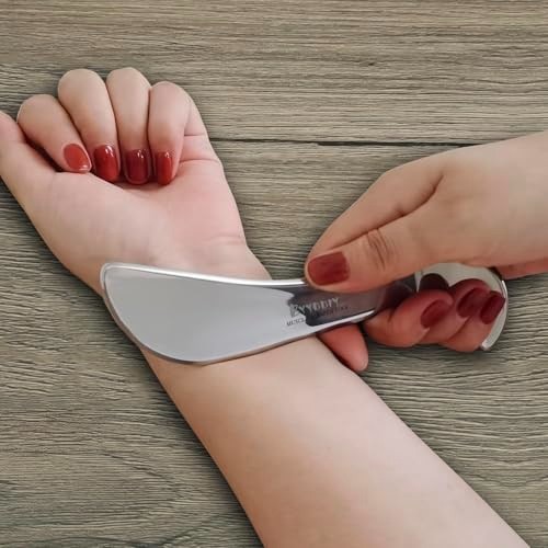 2 in 1 Stainless Steel Gua Sha Muscle Scraper Set – Scar Tissue & Physical Thera