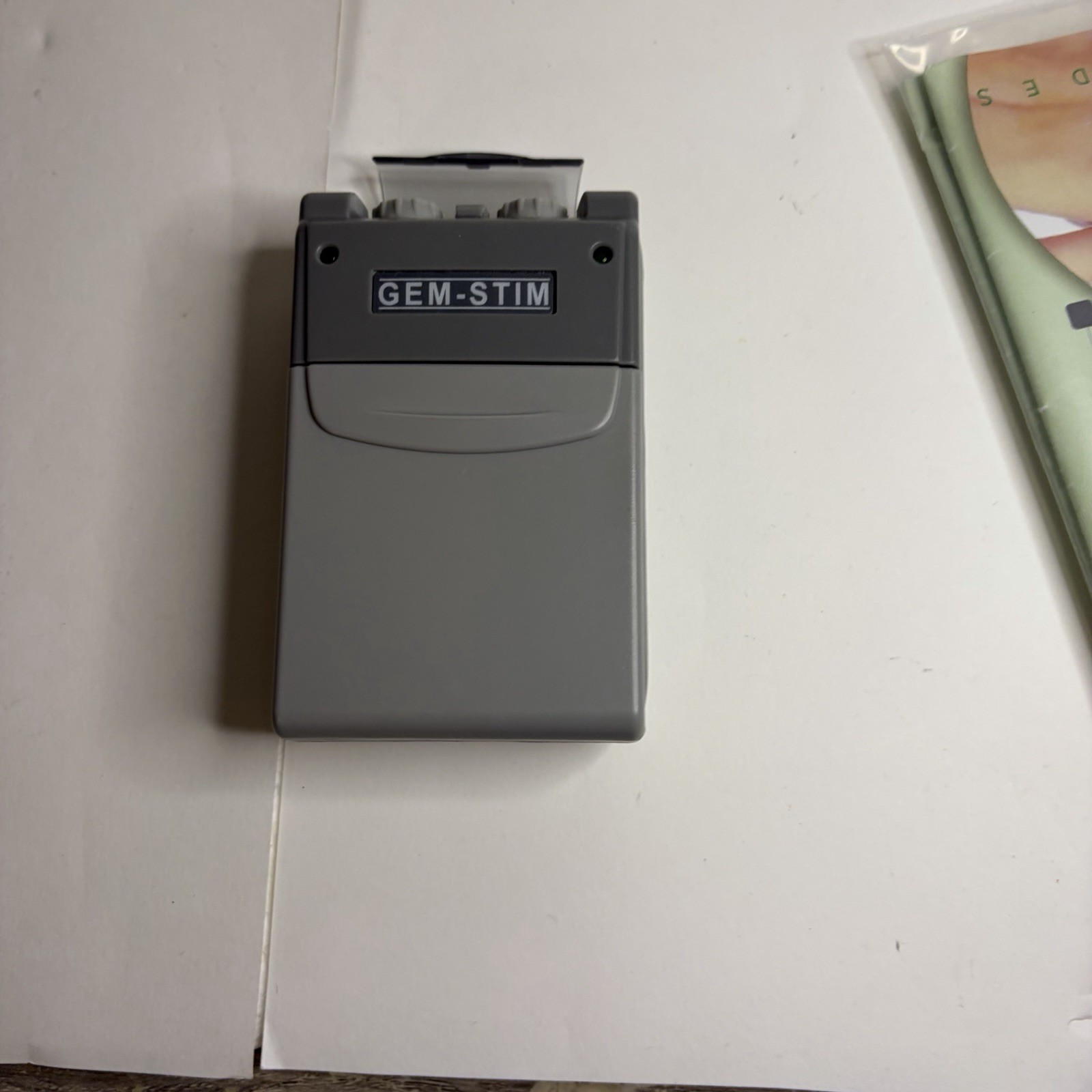NEW GEM-STIM~GM3A50T Reusable Pads~TRANSCUTANEOUS NERVE STIMULATOR