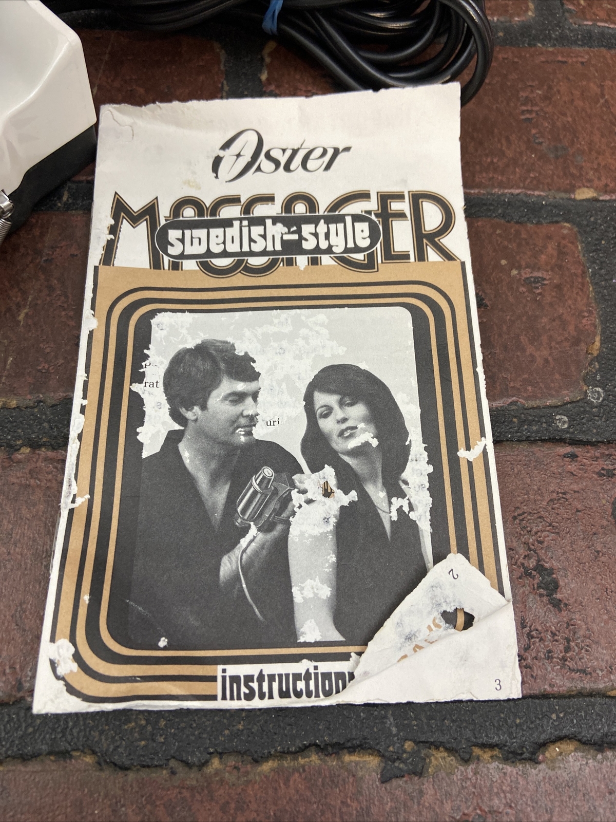 Vintage Oster Ultra Scientific Chrome Hand Massager 126-11