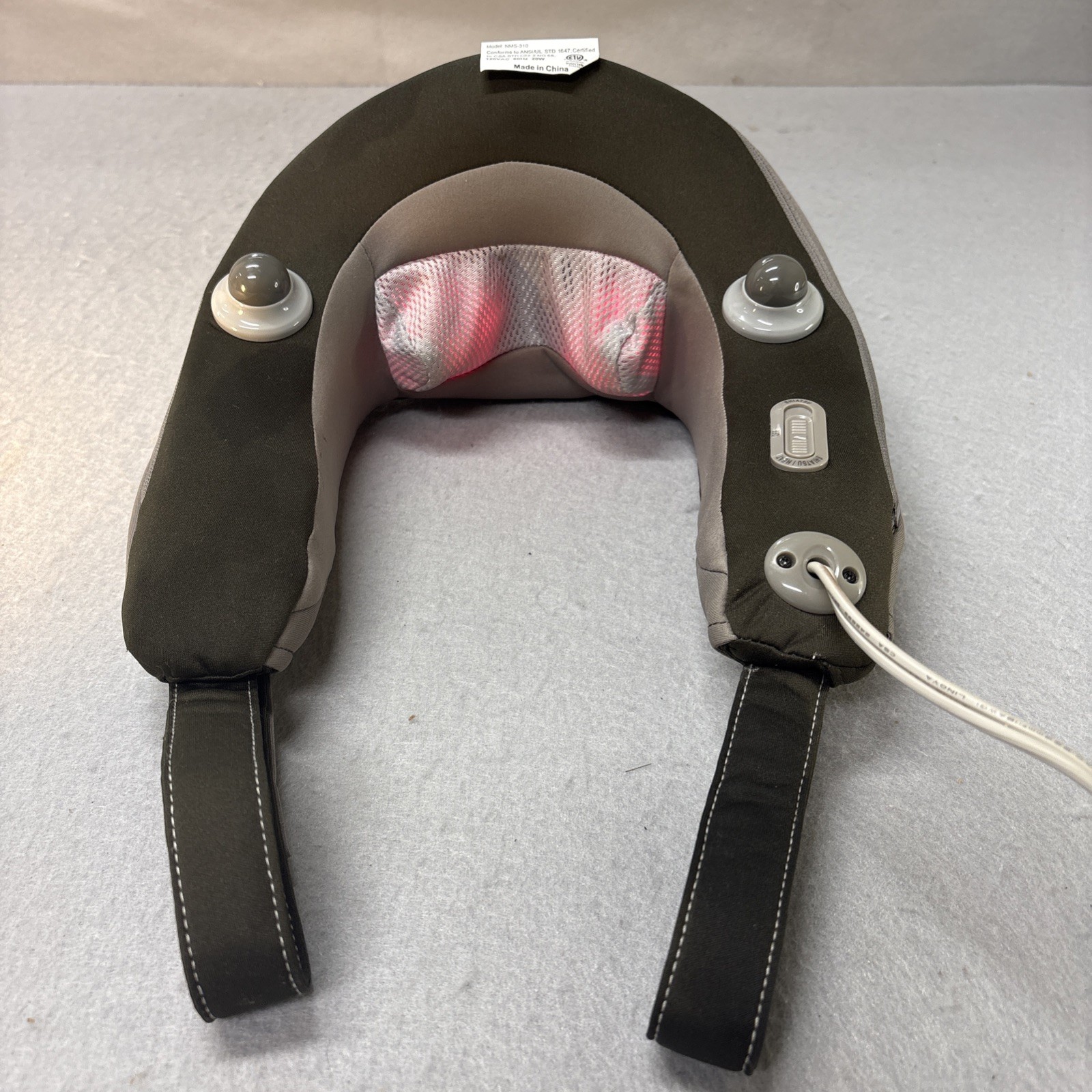 SHIATSU Neck and Shoulder Massager By Homedics #NMS-310 Works Like Mint