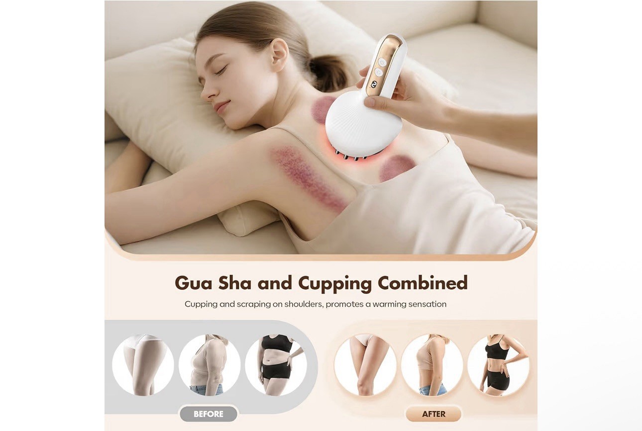 Lymphatic Drainage Massager & Anti Cellulite Massage Tool, Smart Cupping Massage