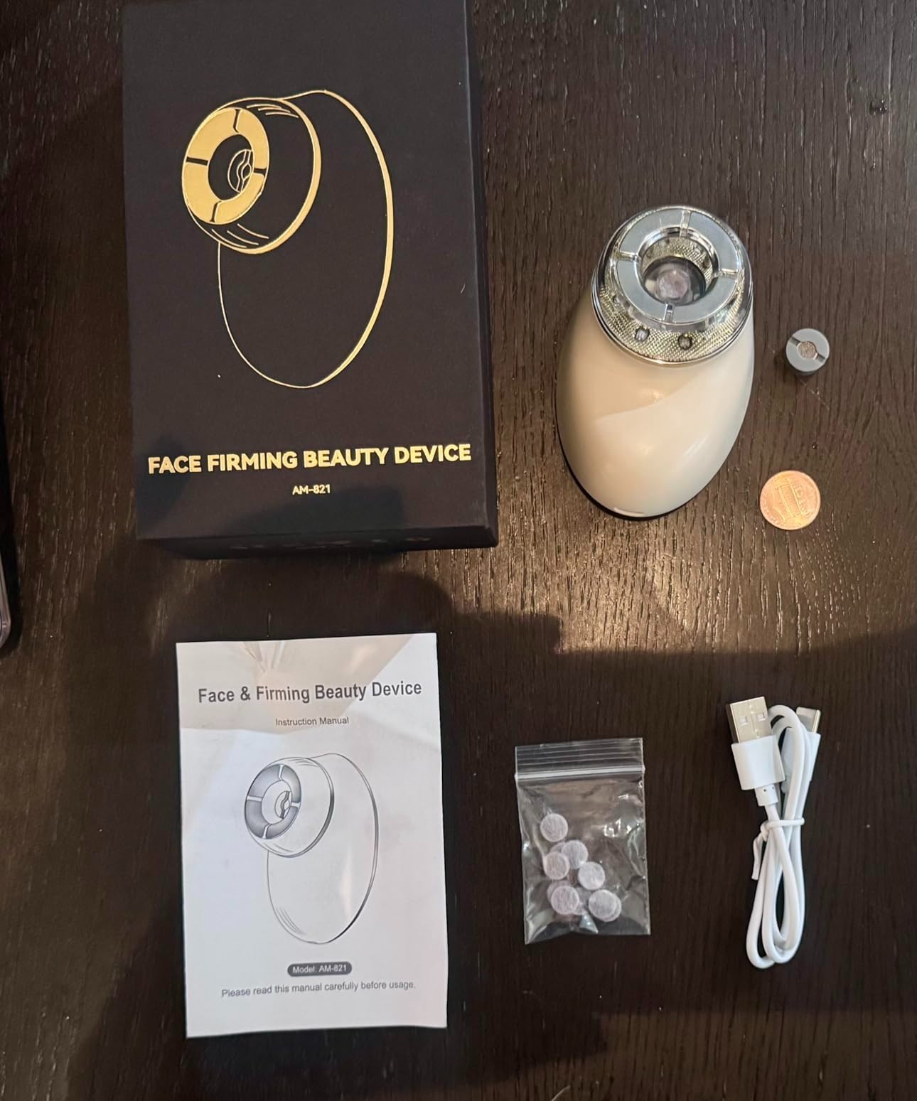 7 Color Neck Face Massager, Facial Massager with Suction Function, Face Sculptin