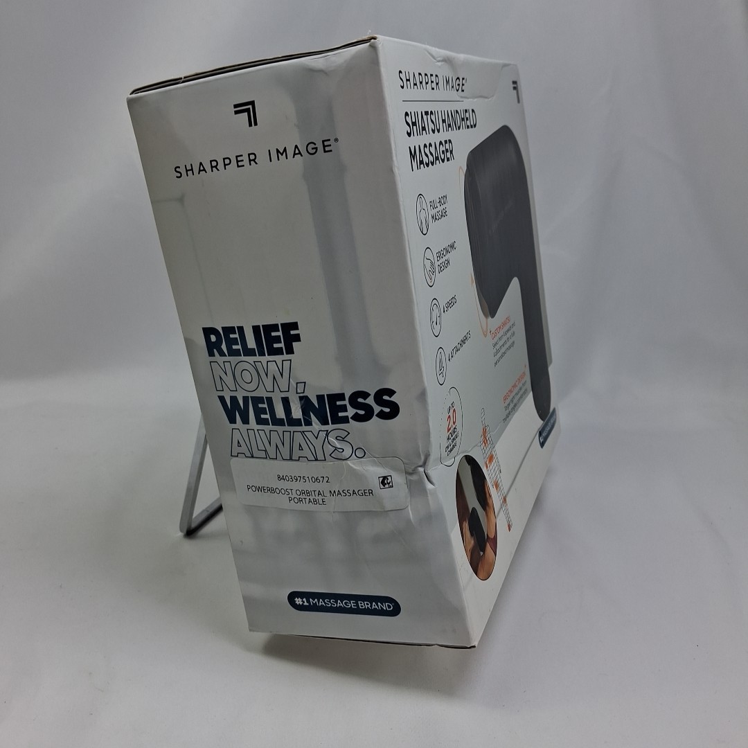 Sharper Image 12762 Orbital Full Body Massager 4 Speeds Open Box