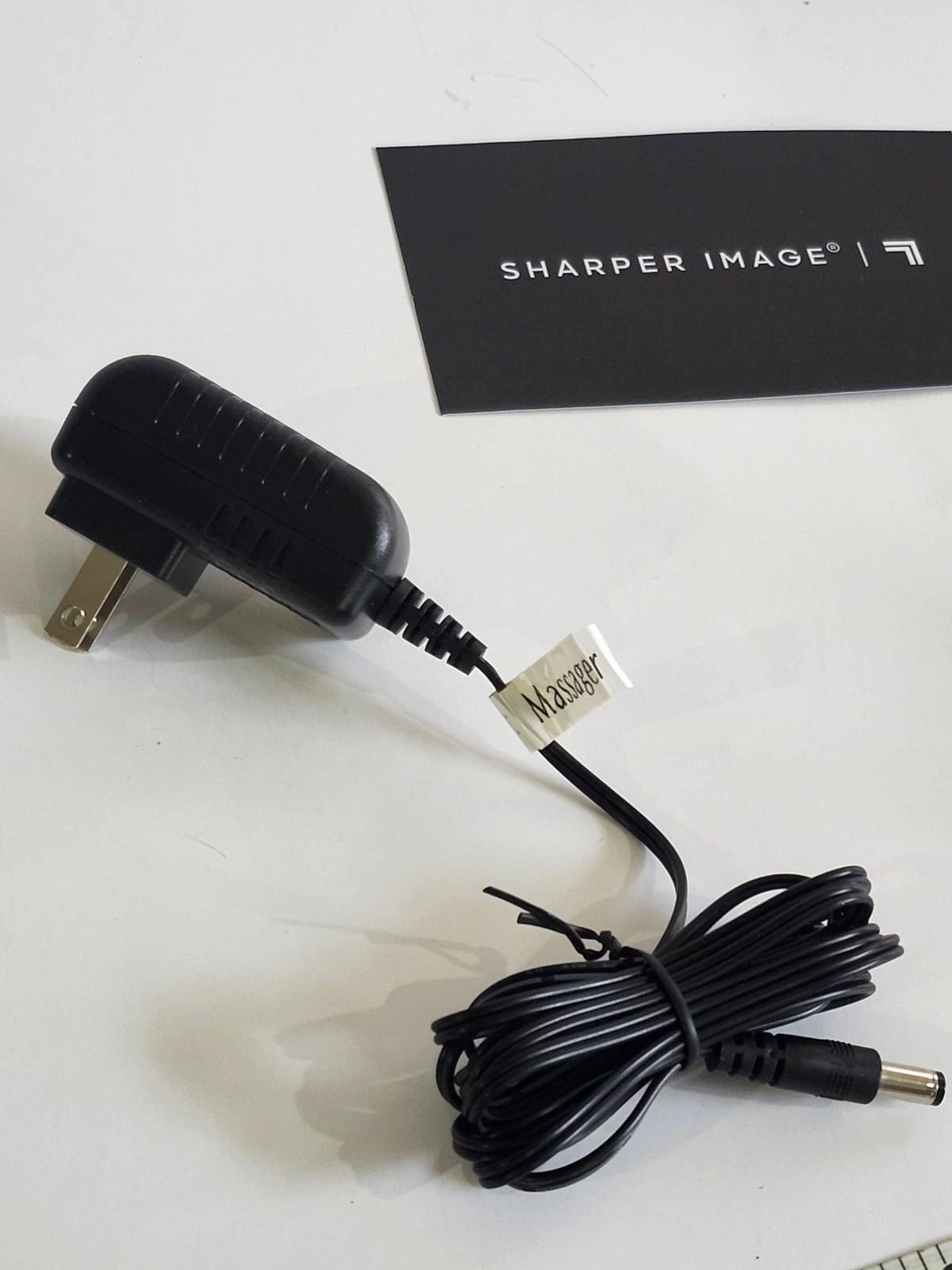 27V Charger for Sharper Image Massage Gun Long Power Cord Round Barrel Connector