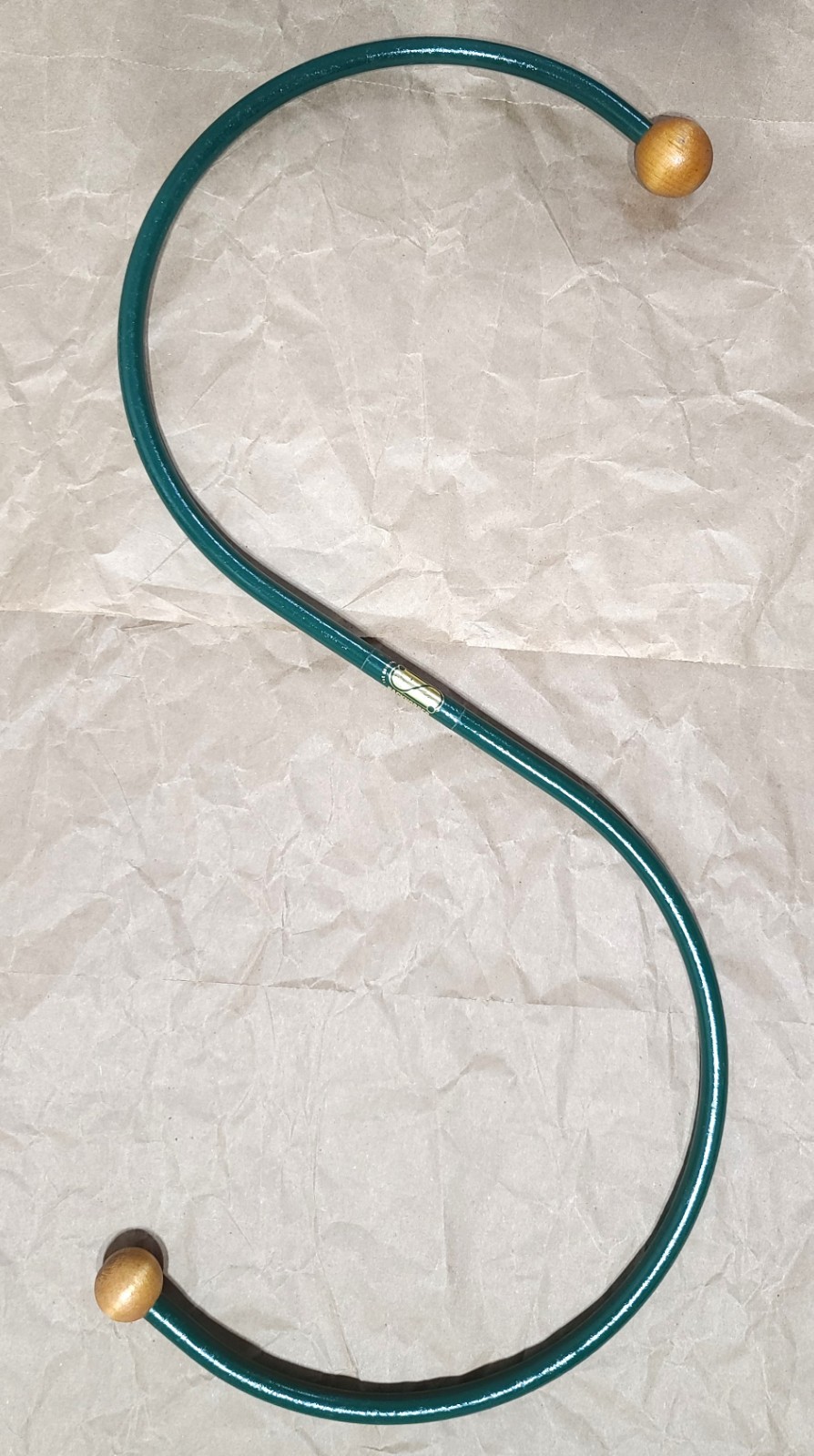 Vintage 1980s Original Backnobber I Metal Steel S Shape Massager Trigger Points