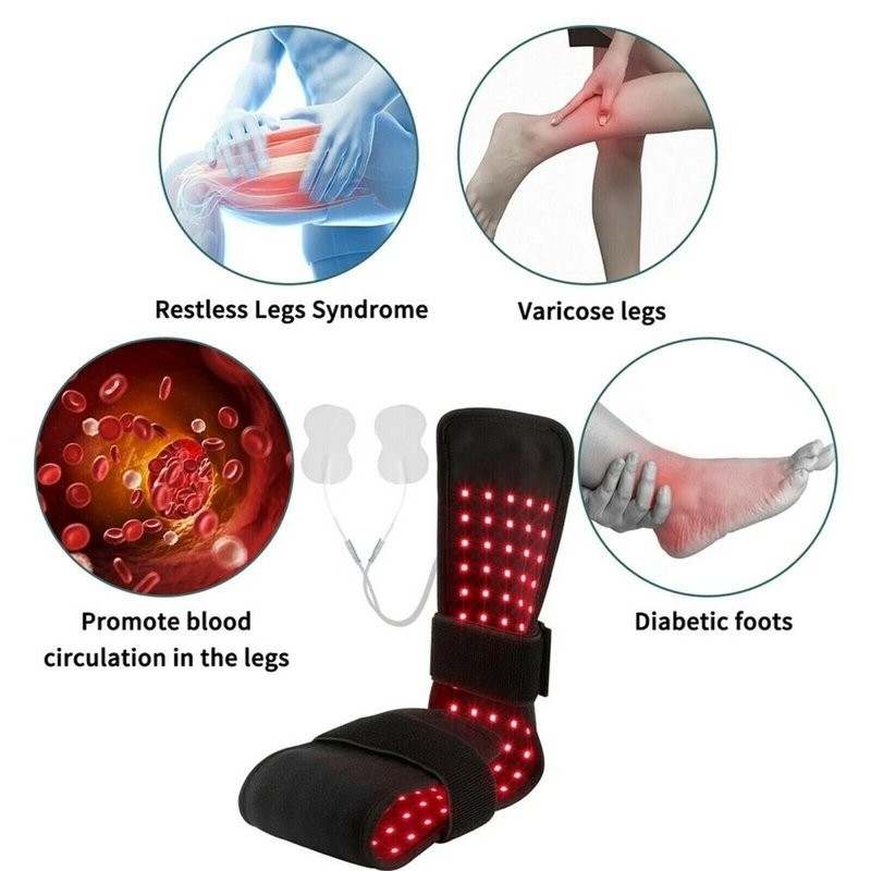 Red Light Therapy Pad for Body Back Knee Shoulder Feet Portable 660nm 880nm Gift