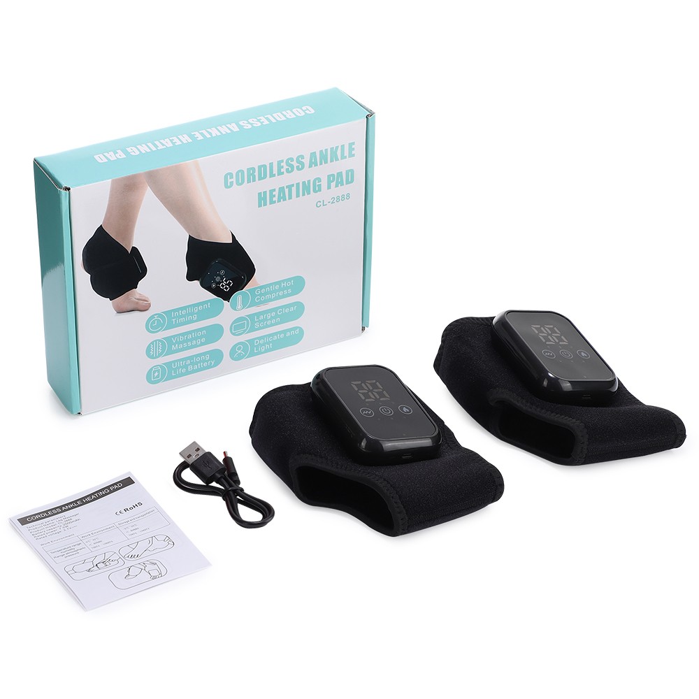 2PCS Foot Renew Massager for Neuropathy, 3-in-1 Cordless Foot and Ankle Massager
