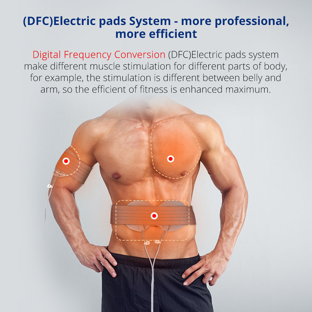 FOR PARTS 2 in1 EMS Microcurrent Muscle Stimulation Machine Muscle Training G1N