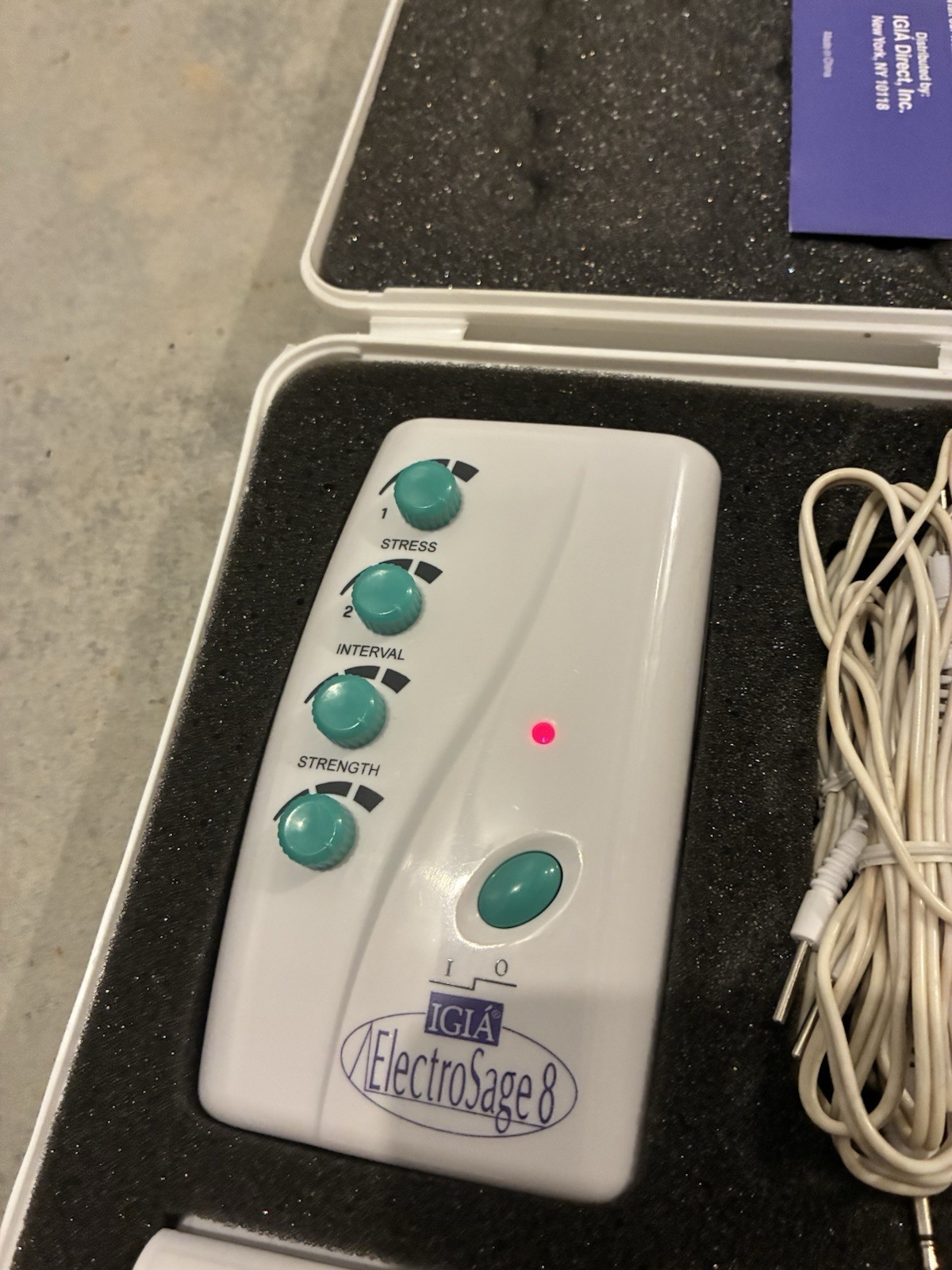 Igia ElectroSage 8 Body Muscle Massager Tens AT6717