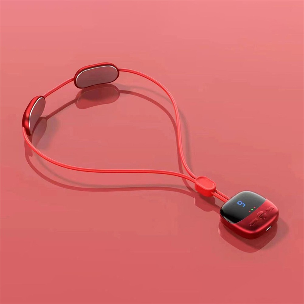 Hanging Neck Massager Micro Current Pulse 3 Modes Smart Heat Cervical Care